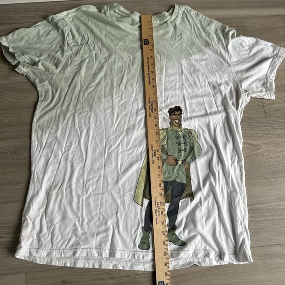 Disney Princess and‎ the Frog Prince Naveen Dip-Dye T-Shirt - BoxLunch 3X Unisex - Picture 5 of 7